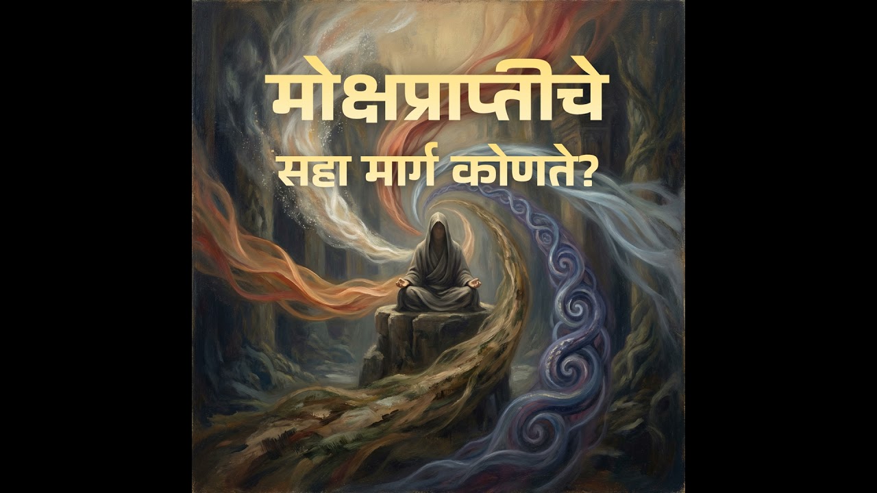 मोक्षप्राप्तीचे सहा मार्ग - ज्ञान, भक्ती, कर्म, राजयोग, तंत्र आणि संन्यास
