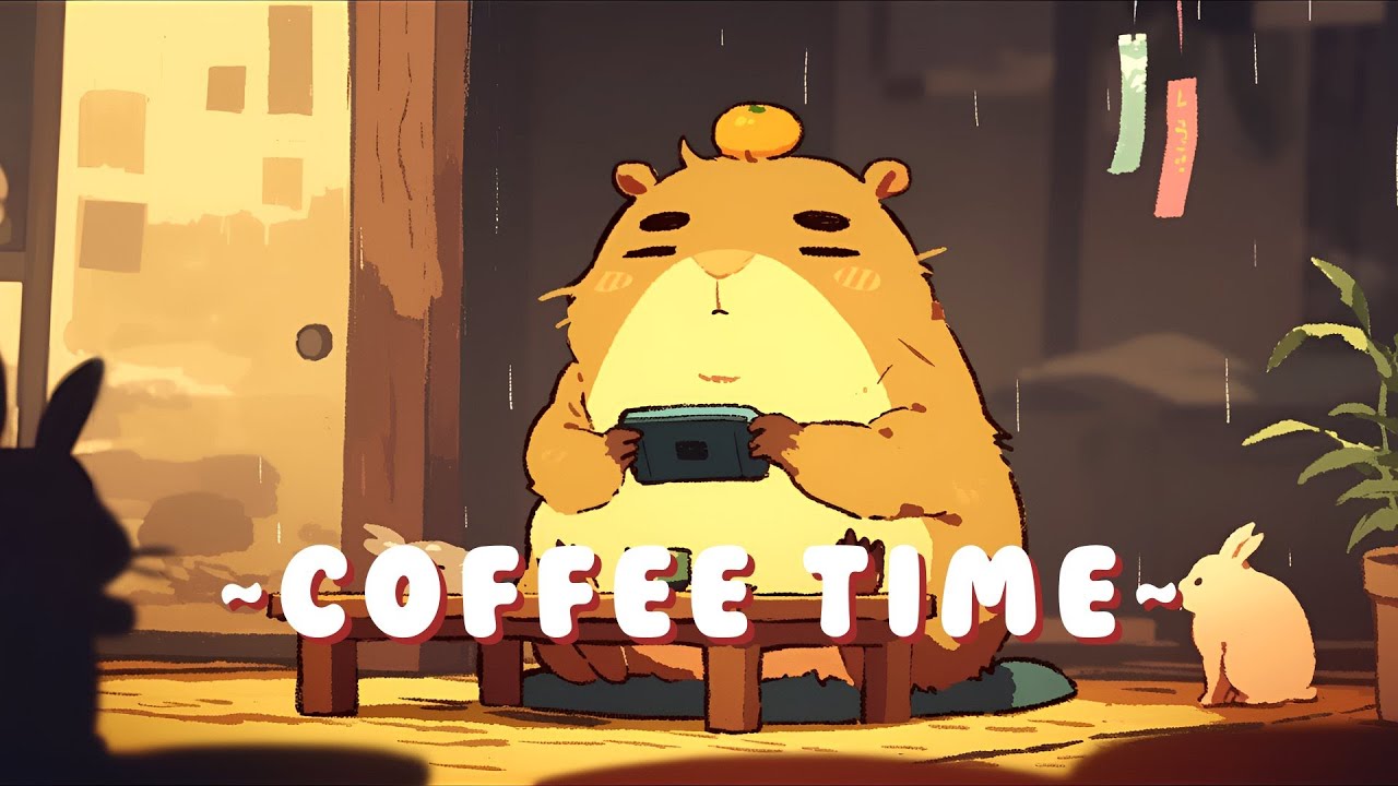 Capybara Beat Station - Lofi Hip Hop for Studying ~ Zen Moments ~ 🦫 🌙 📖