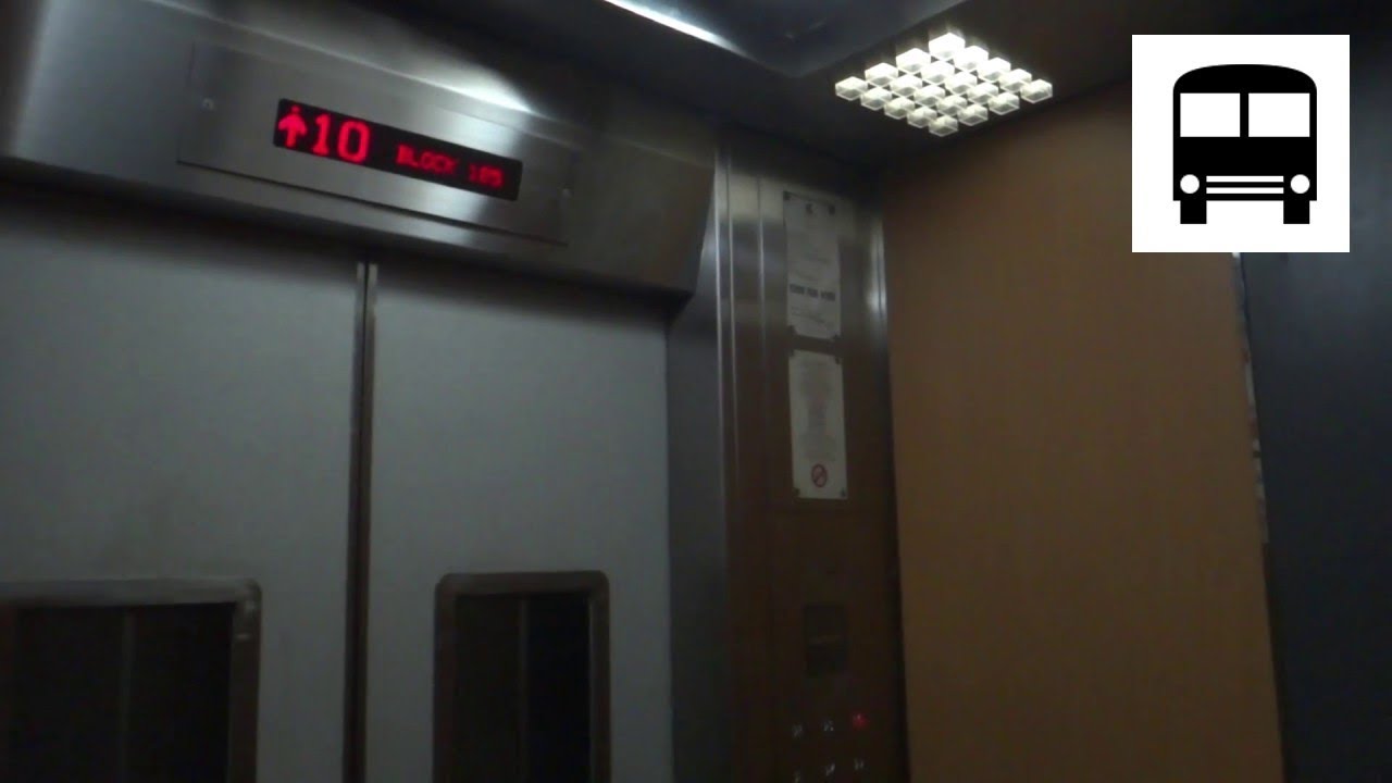 Bukit Panjang Blk 185 Residental HDB, Singapore - LG Di2 High-Speed Elevator