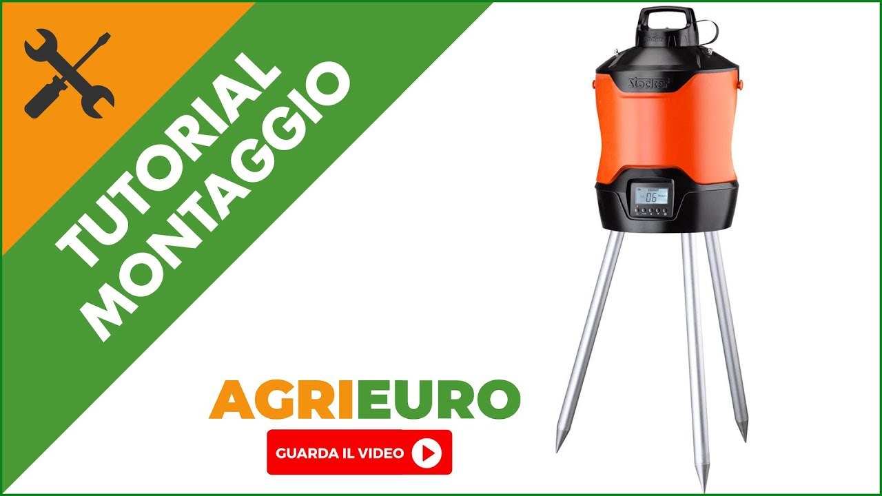 Nebulizzatore a batteria Stocker Geyser 12 L Li-Ion: montaggio