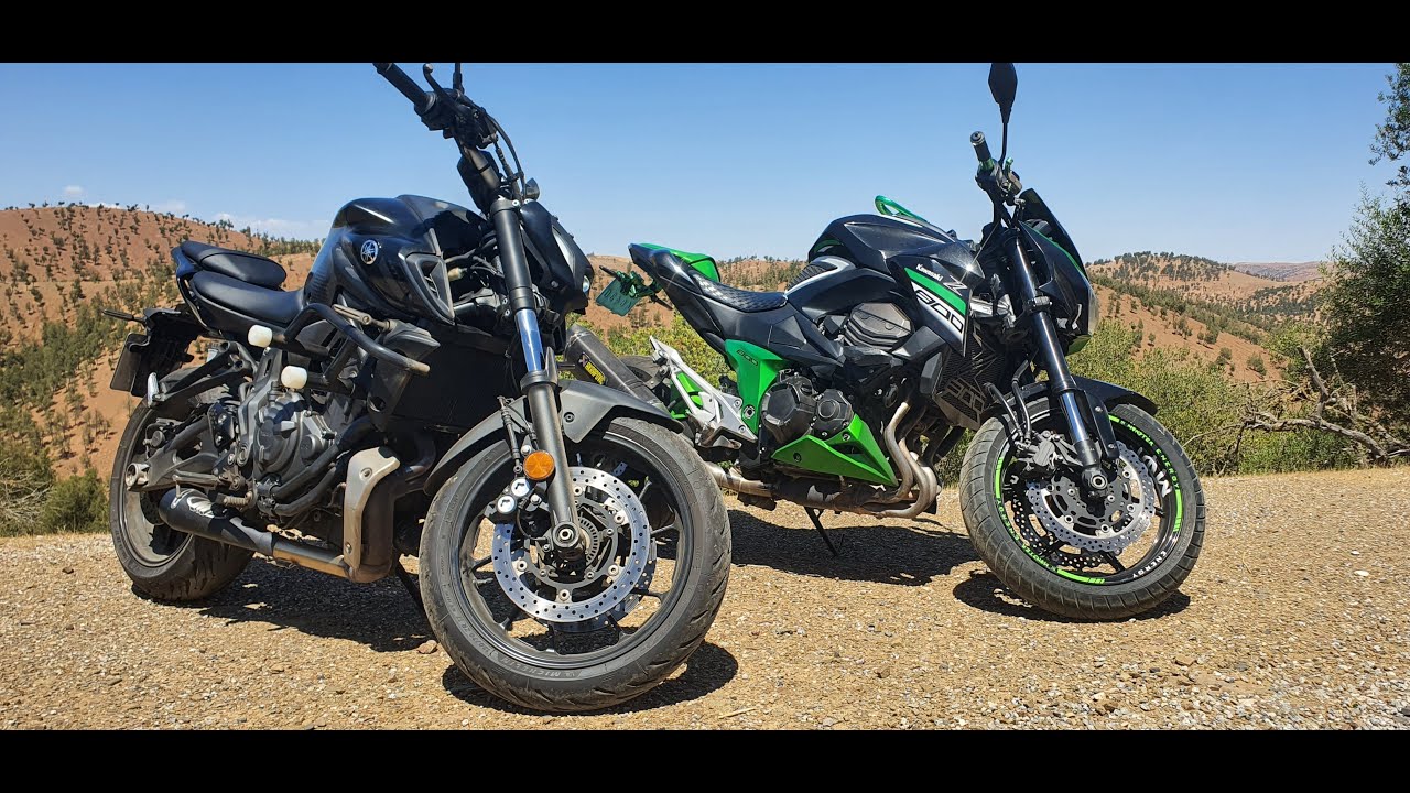 Vlog #3 | طريق ضاية الرومي MT07 + Z800
