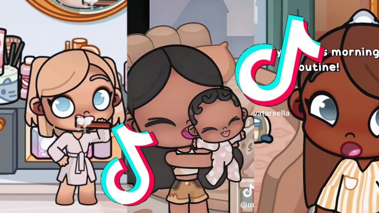 aesthetic avatar world tiktok compilation #1