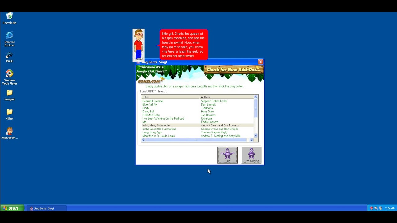 AngryBirdman03BUDDY (A Custom BonziBUDDY)