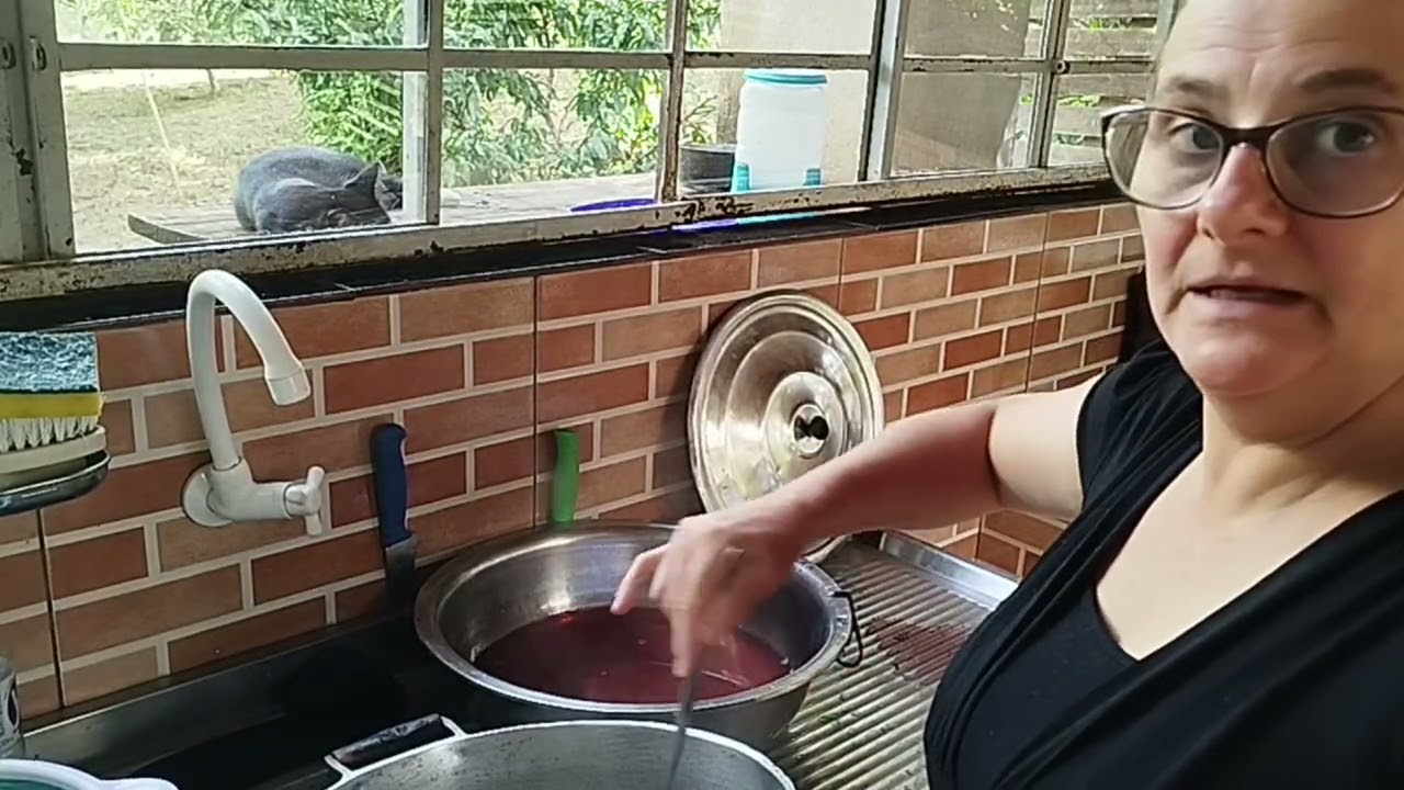 Do pé à panela: geleia de jabuticaba no fogão a lenha 🍯🔥