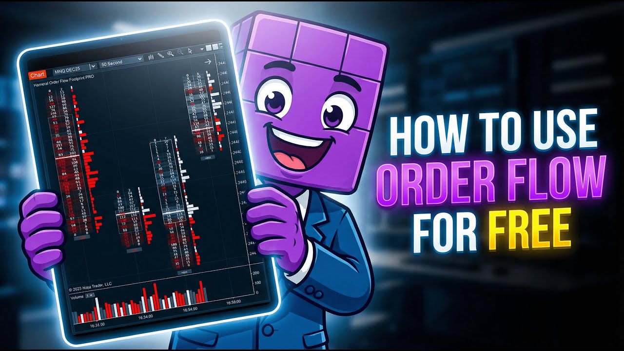 🔥 How To Use Order Flow Indicators For FREE + FREE Platform 🤩