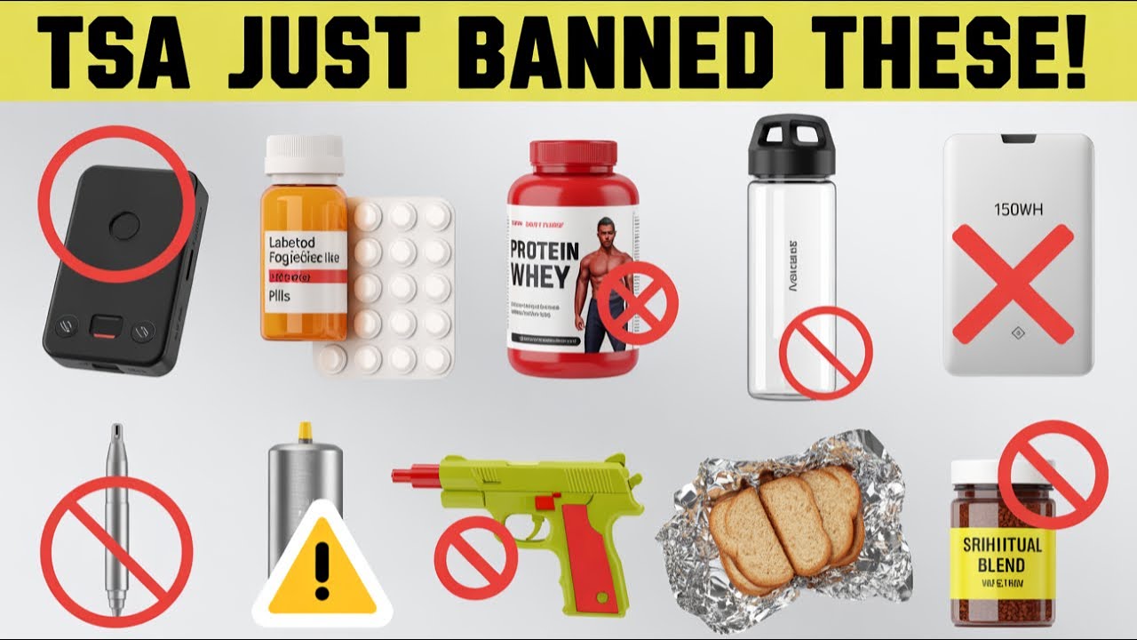 New TSA Banned Items List That's Catching Everyone Off Guard in 2026