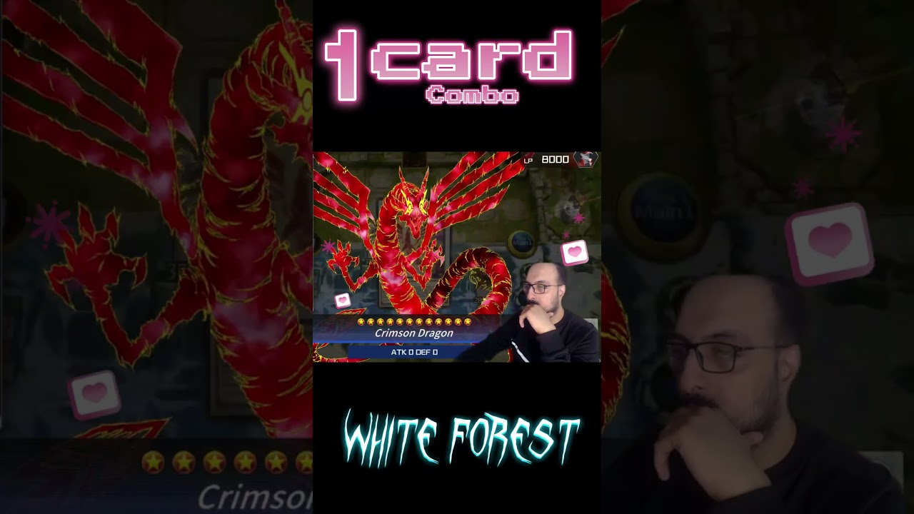 1 Card Combo White Forest #yugioh #يوغي #يوغي #يوغي_يو #gaming #yugiohcards #anime