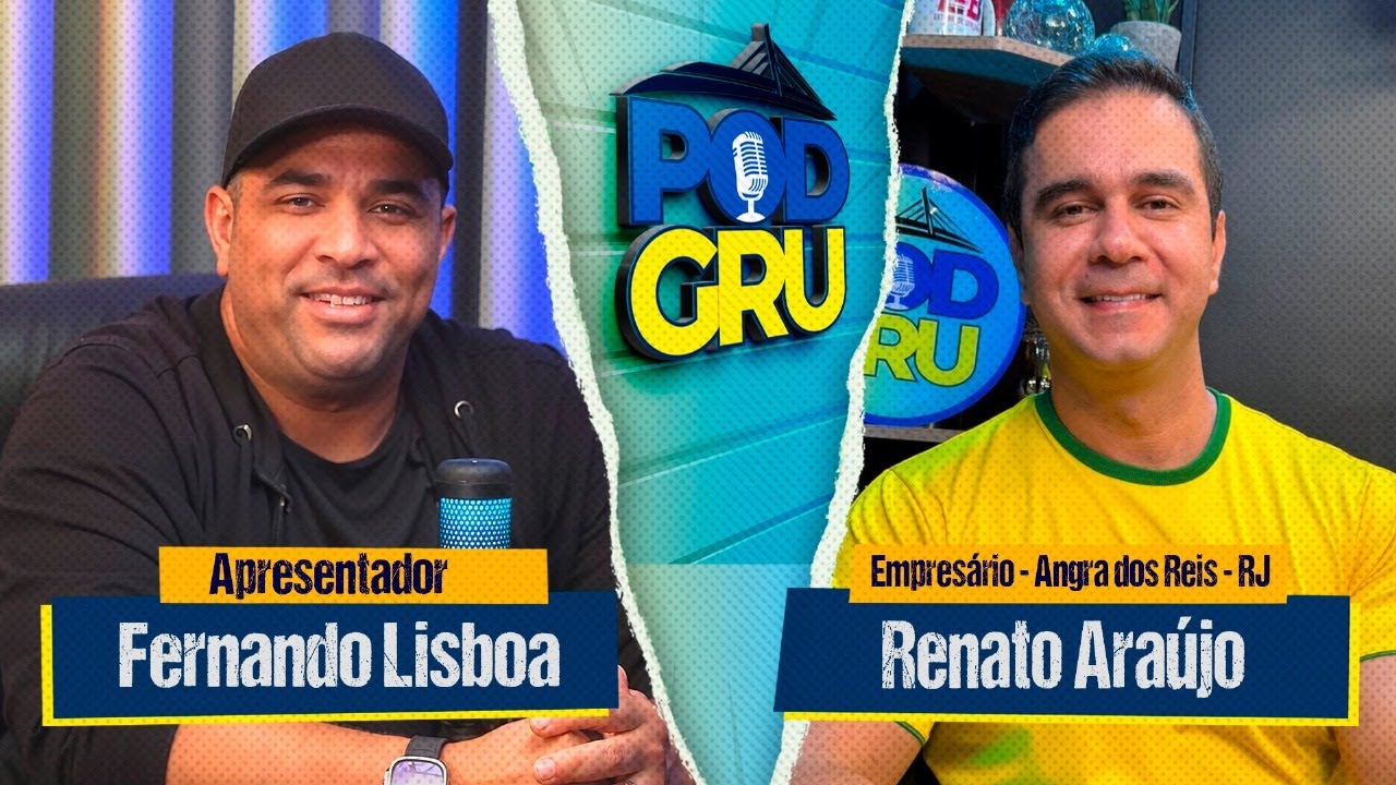 RENATO ARAUJO  MEU LIDER &Eacute; JAIR BOLSONARO -- PodGru o Podcast de Guarulhos