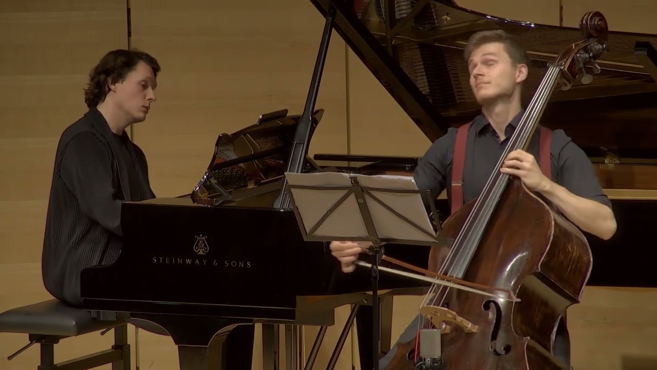 Franz Schubert: Sonata for Arpeggione (double bass) and Piano, Dominik Wagner, Lukas Sternath