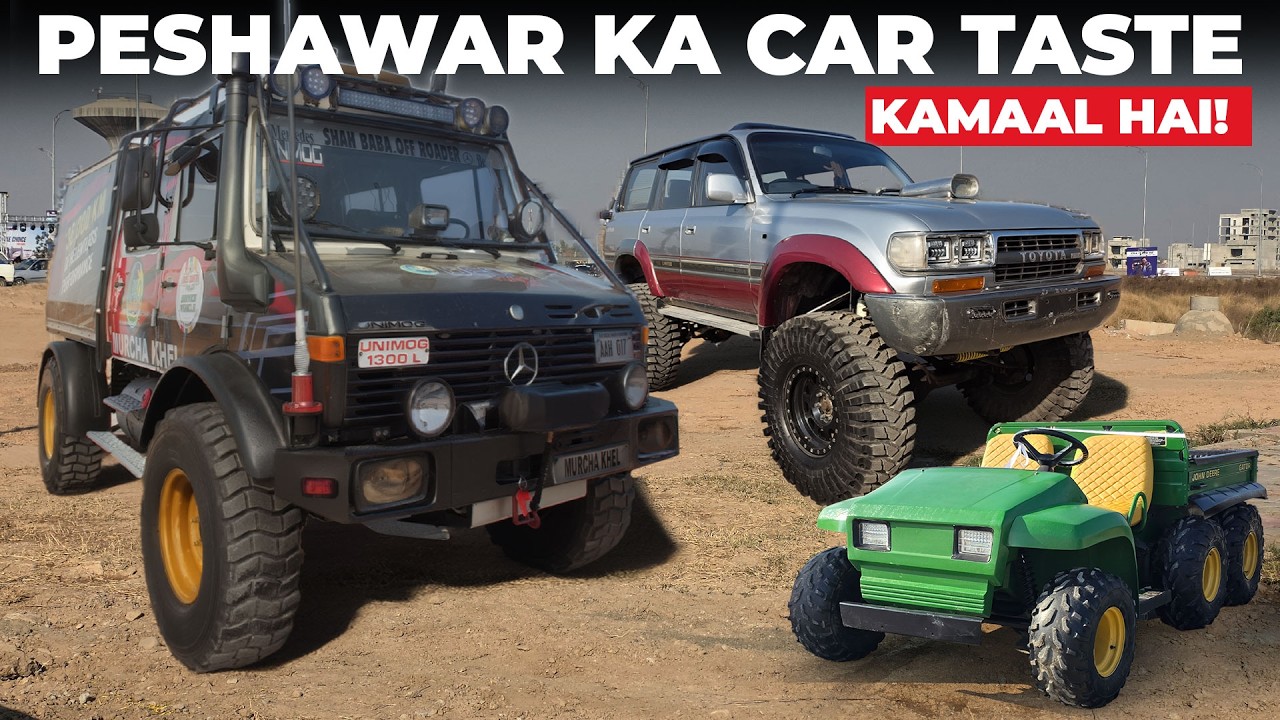 Peshawar Auto Show Vlog | 6x6 check karein