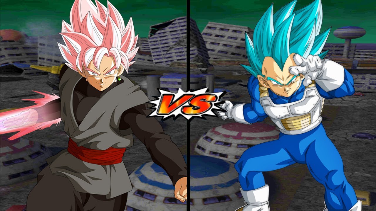 Goku Black SSJ Rose VS Vegeta SSJ Blue *Epic Battle - Dragon Ball Z Budokai Tenkaichi 3