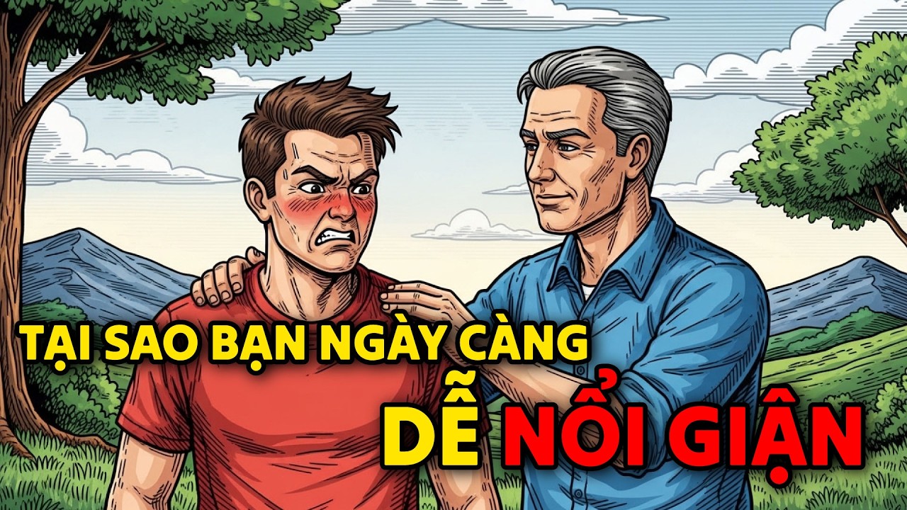 Tại sao bạn ngày càng dễ NỔI GIẬN chỉ vì chuyện nhỏ?
