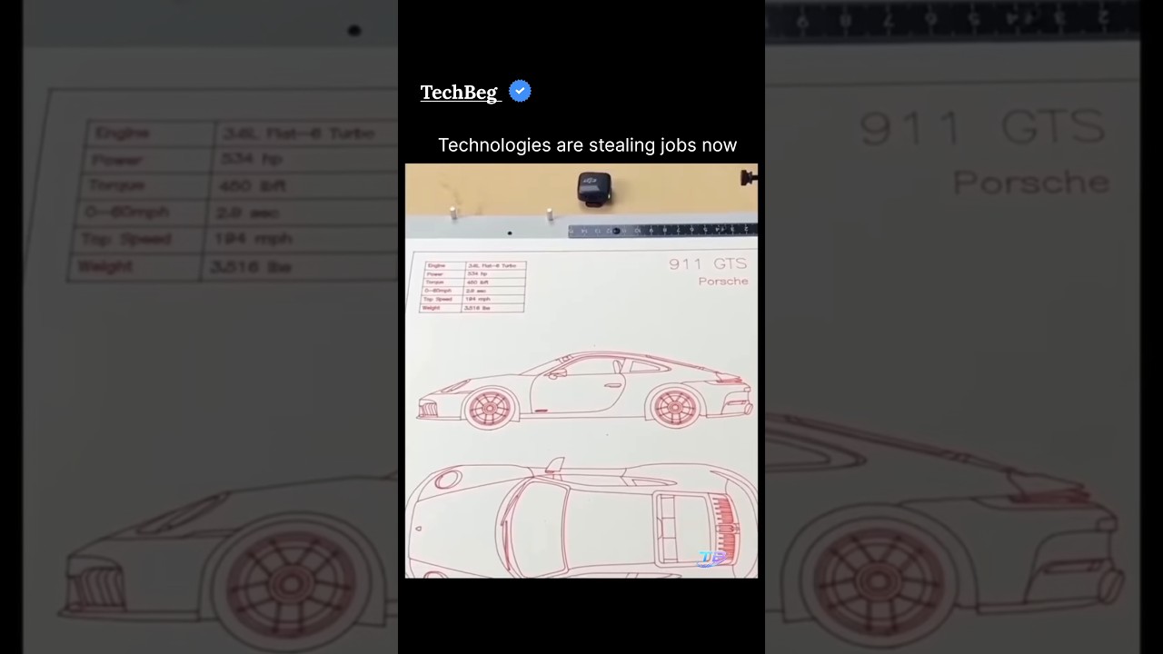 This Machine Drew a Porsche&hellip; Are Humans Still Needed?