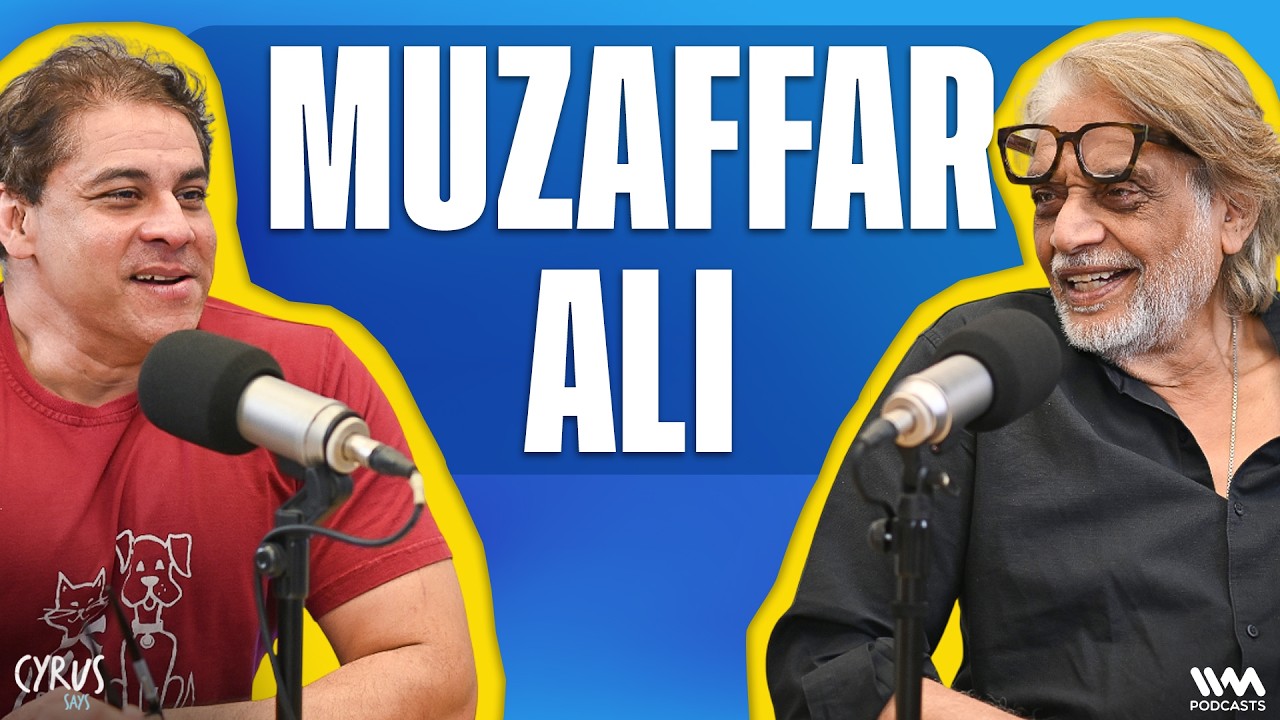Muzaffar Ali reflects on Rekha, Poetry & the Rebirth of Umrao Jaan | Cyrus Says