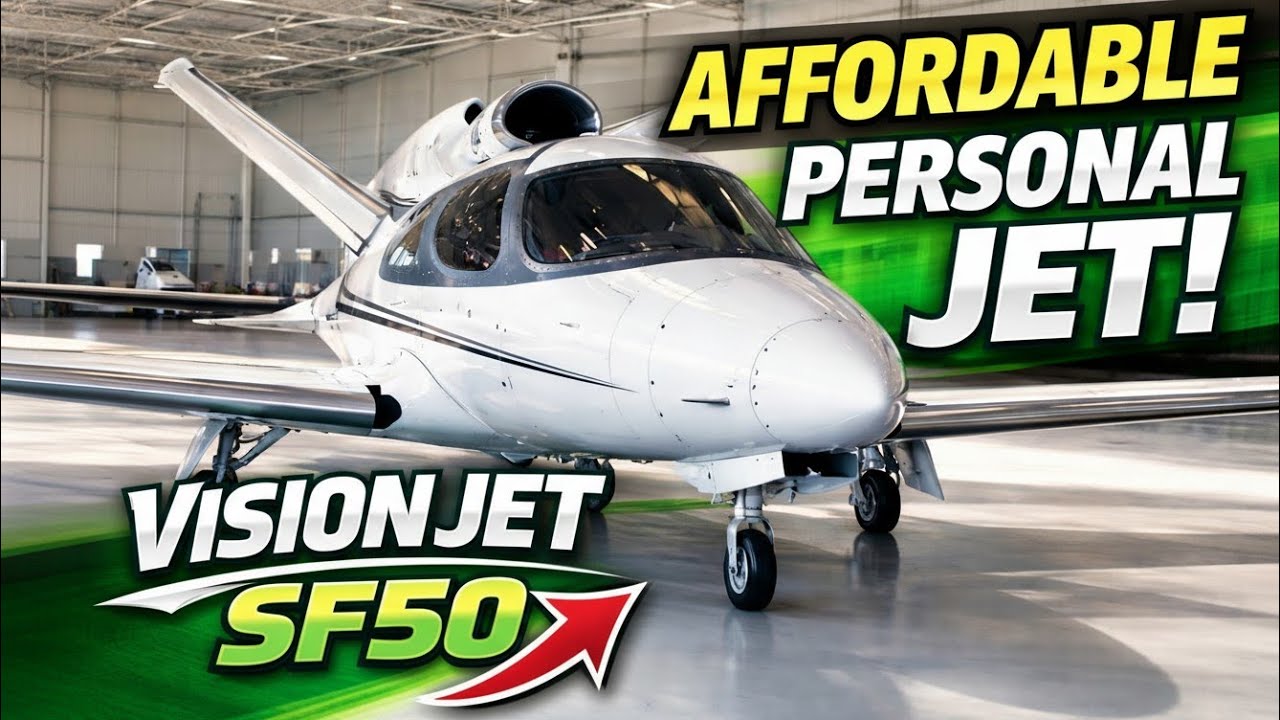 Cirrus Vision Jet SF50 – The World’s Most Affordable Personal Jet | Full Review 4K