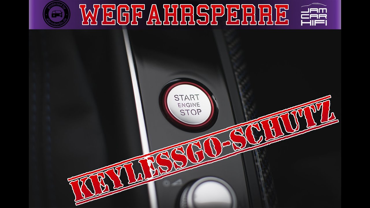 Die BESTE CanBus Wegfahrsperre für wenig Geld - klein & unsichtbar & sehr effektiv: Ampire WFS400