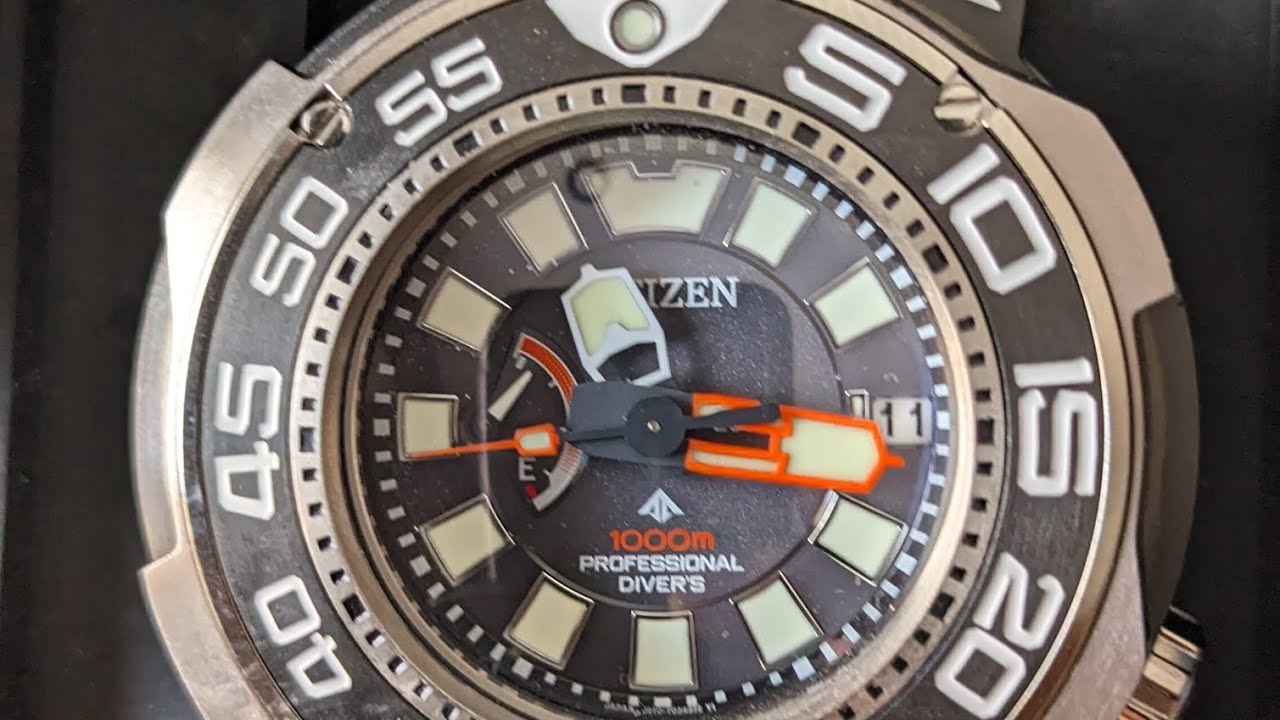 Citizen Promaster 1000m Dive Watch. It's a monster!!