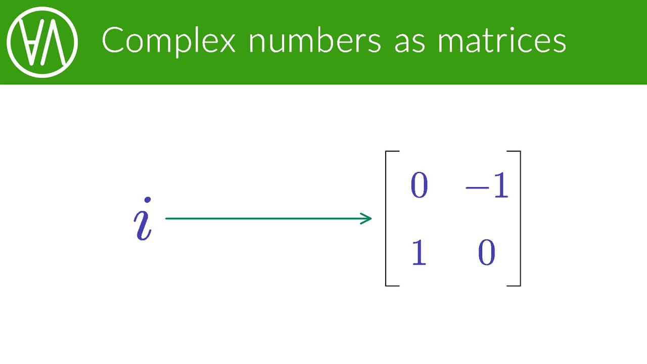 Complex numbers as matrices | Representation theory episode 1