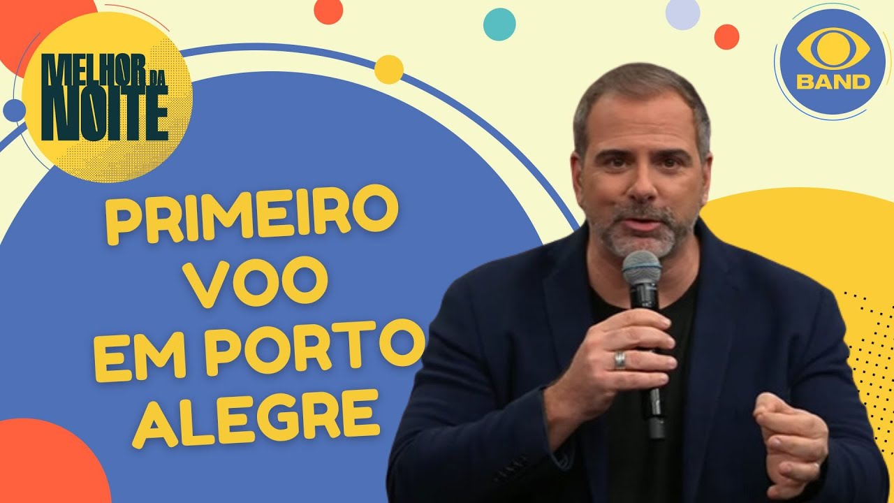 Emocionante: Veja como foi primeiro voo para Porto Alegre após tragédia