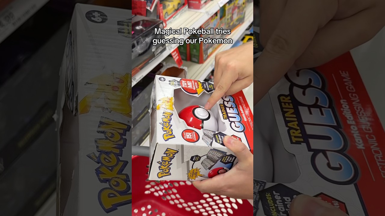 Magical Pokeball tries guessing our Pokemon (but then this happens 😭)