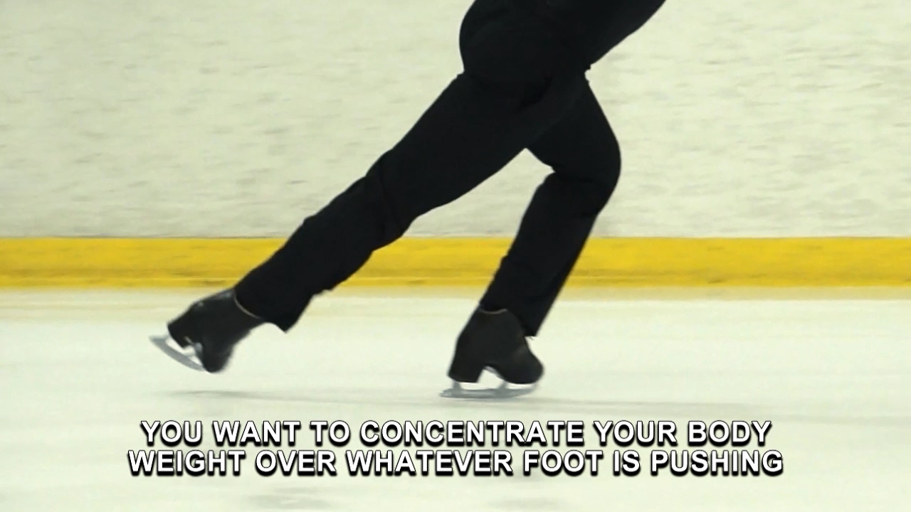 6. Backward Crossovers - Ice Dancer Oleg