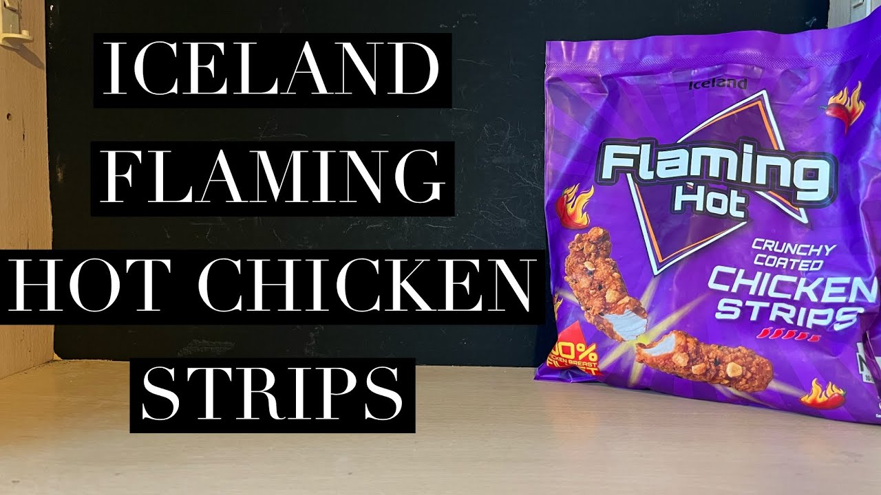 Walkers Doritos Flaming Hot Chicken Strips Review , Iceland Food Review
