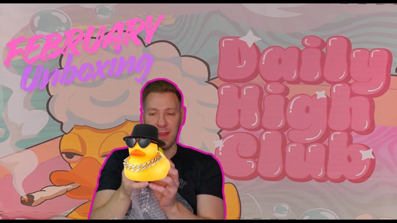 Распаковка Daily High Club, февраль 2026 года | Обзоры GoStoner
