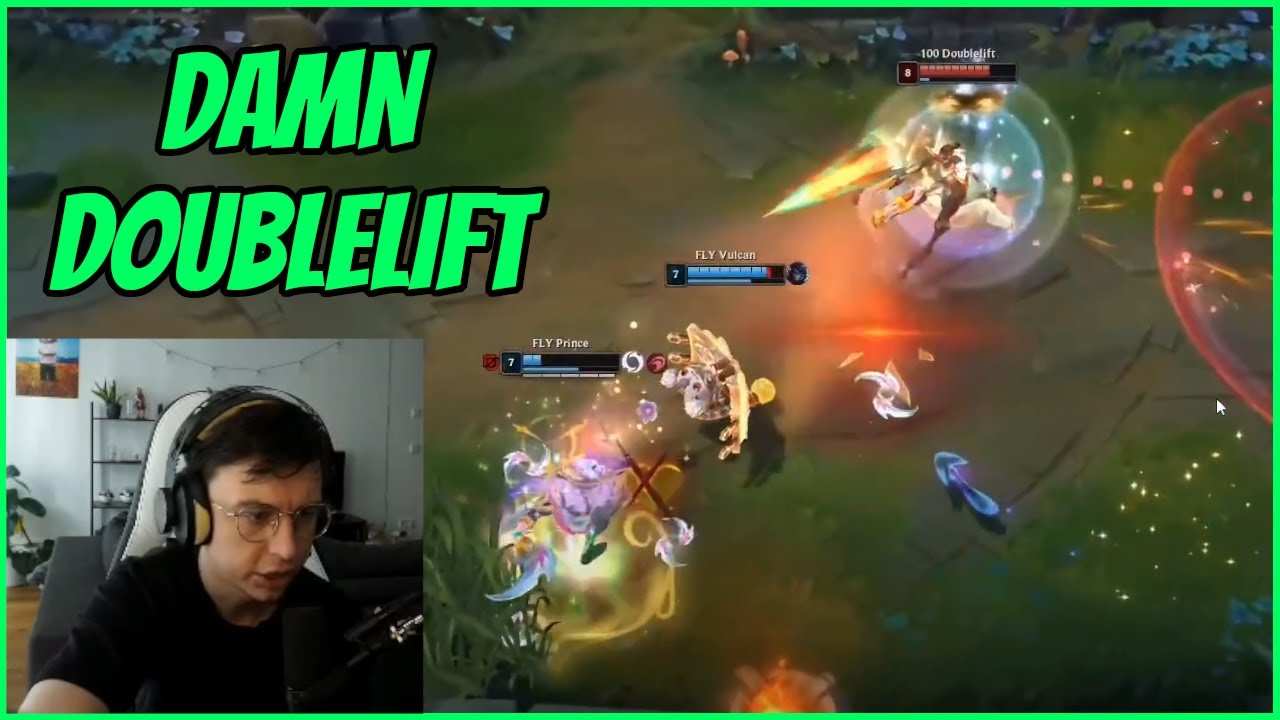 Caedrel Reacts To Doublelift Smurfing In LCS