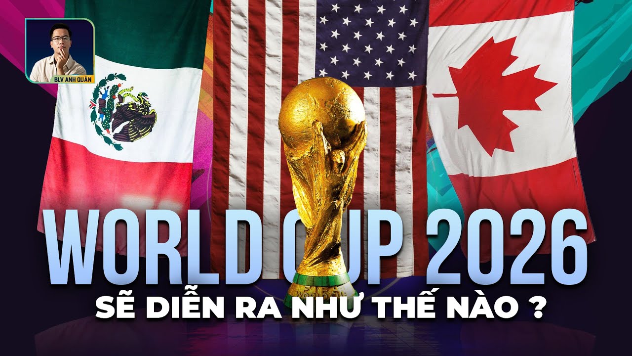 48 ĐỘI BÓNG, 104 TRẬN ĐẤU - WORLD CUP 2026 SẼ DIỄN RA NHƯ THẾ NÀO?