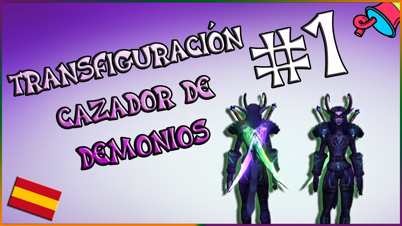 Transfiguración Morado/Verde - Cazador de demonios