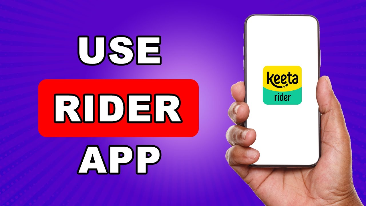 Как быстро использовать приложение Keeta Rider | Как открыть учётную запись Keeta Rider