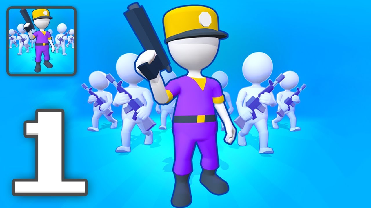 Army War Camp: Battle Game - Gameplay Walkthrough Part 1 - Casual Games To Play (iOS, Android)
