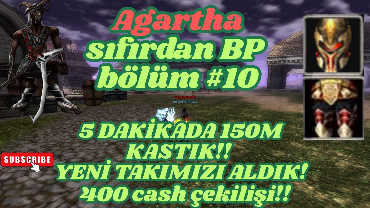 YENİ +1 TAKIMIZI ALDIK! SÜRPRİZ BOORO FARMI | 400 CASH ÇEKİLİŞİ | AGARTHA SIFIRDAN BP BÖLÜM #10