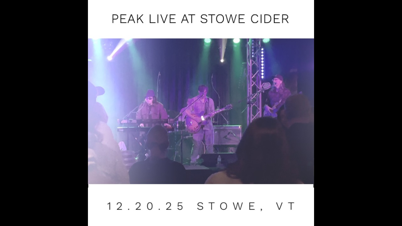 PEAK 12.20.25 Stowe, VT  (Almost) FULL SET
