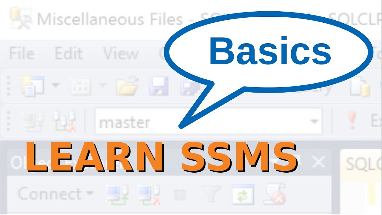 Learn SQL Server Management Studio | Beginner