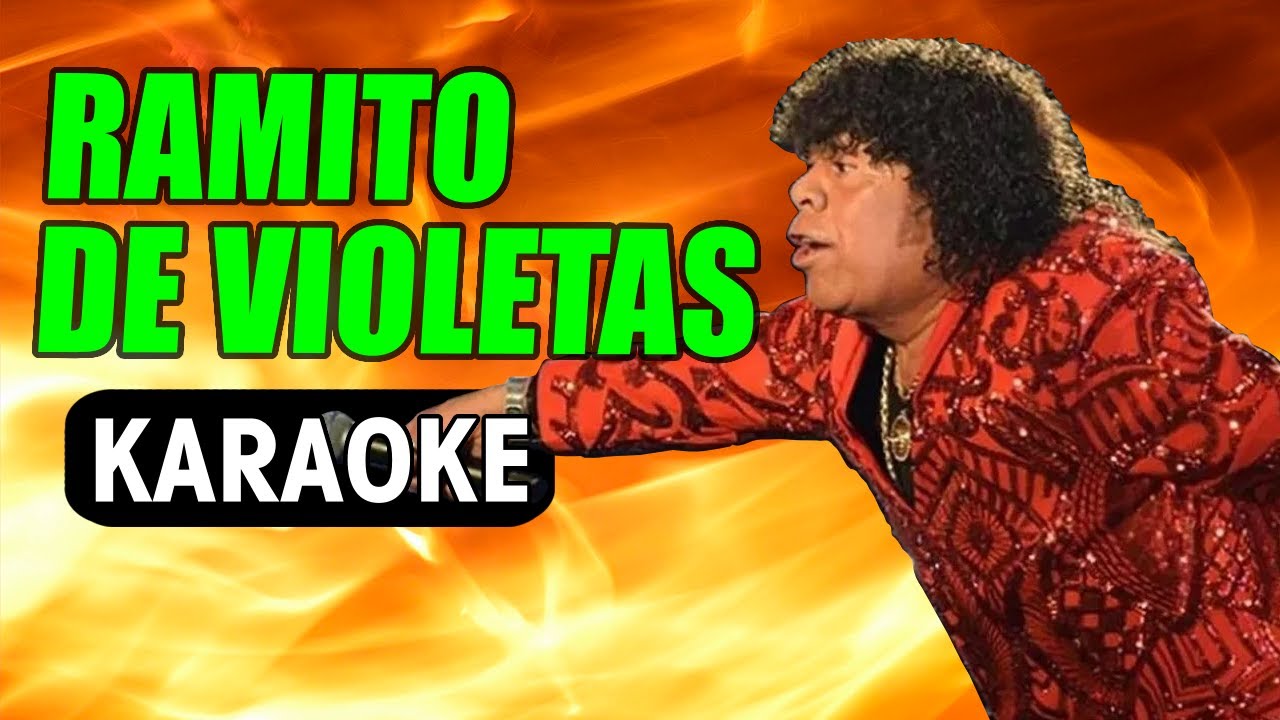 RAMITO DE VIOLETAS La Mona Jiménez / Karaoke con letra