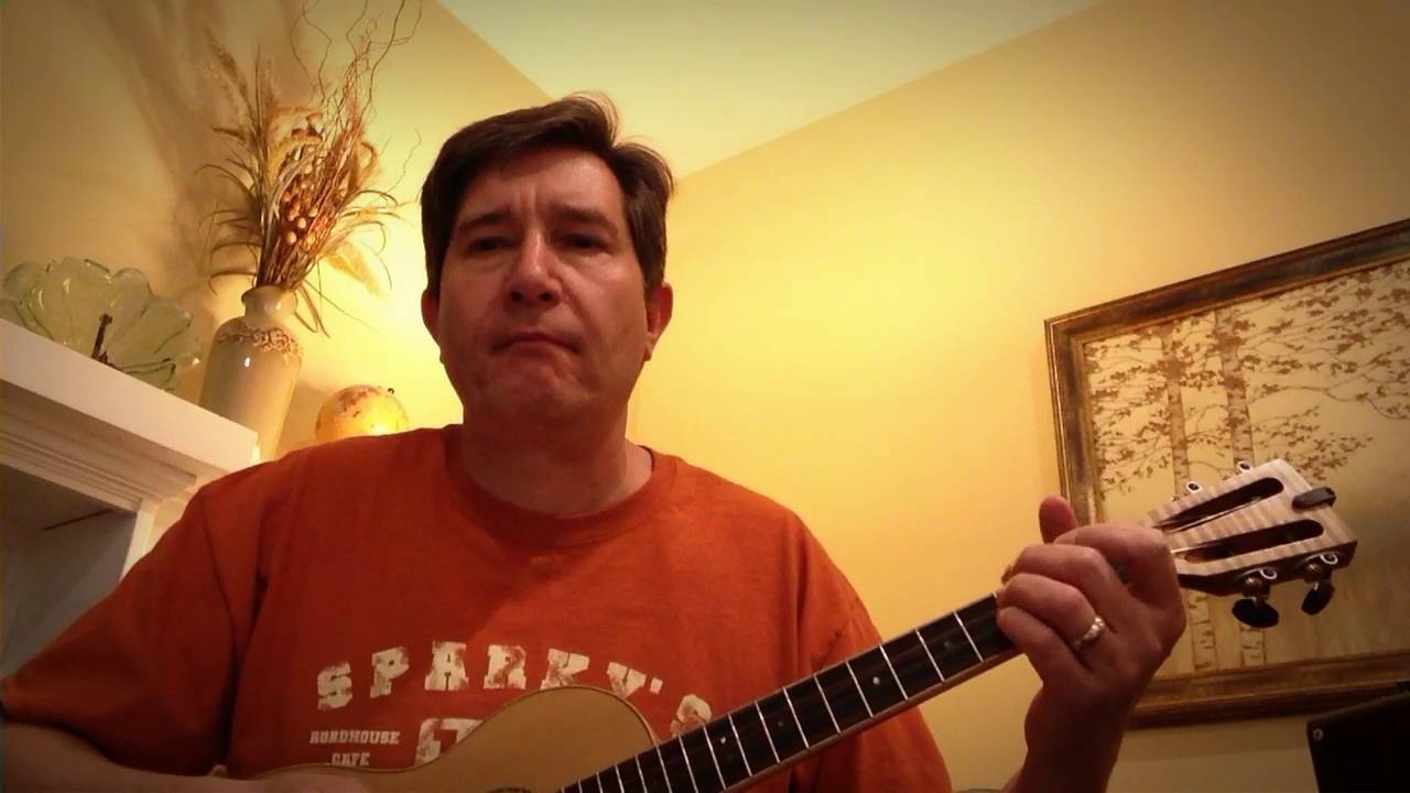 Thunderbird by Seasick Steve on baritone ukuele (DGBD tuning)