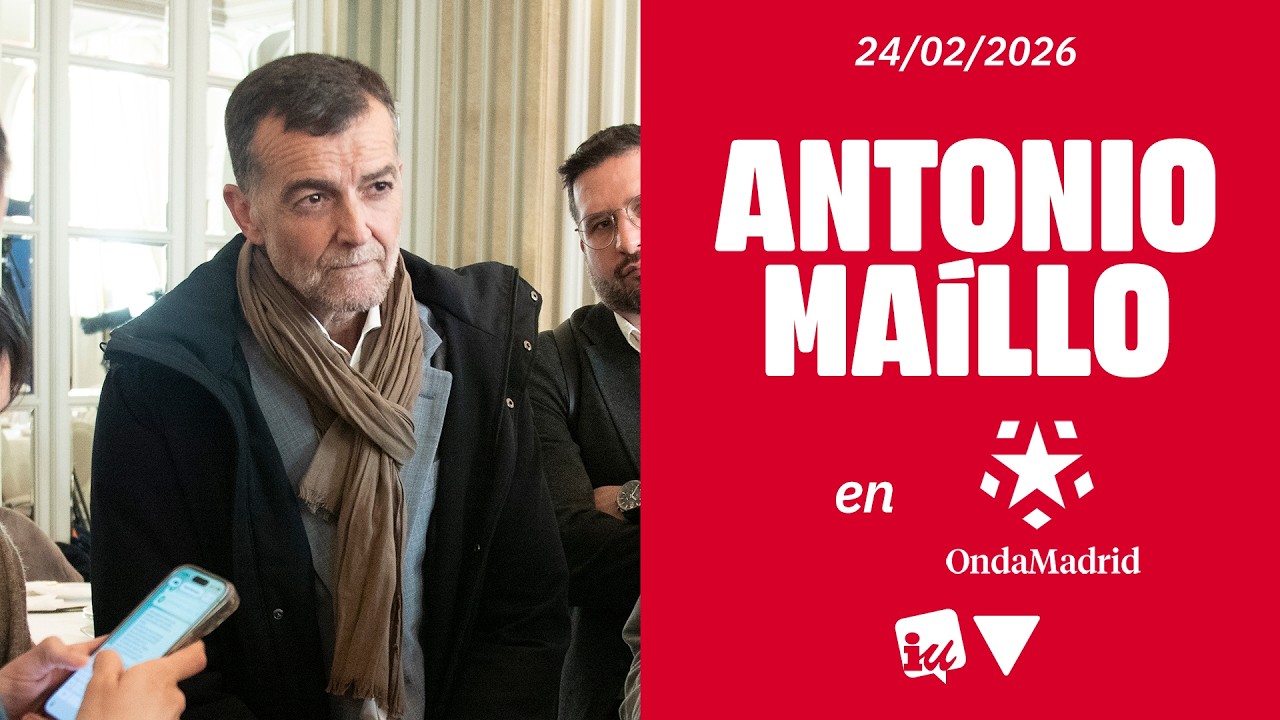 🎧 ENTREVISTA | Antonio Maíllo en  ‘Buenos días Madrid’ de Onda Madrid