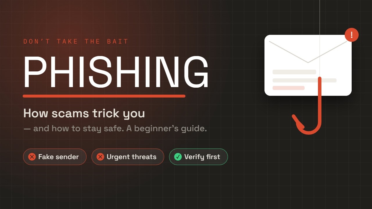 Phishing Explained in 3 Minutes: Spot the Scam Before You Click