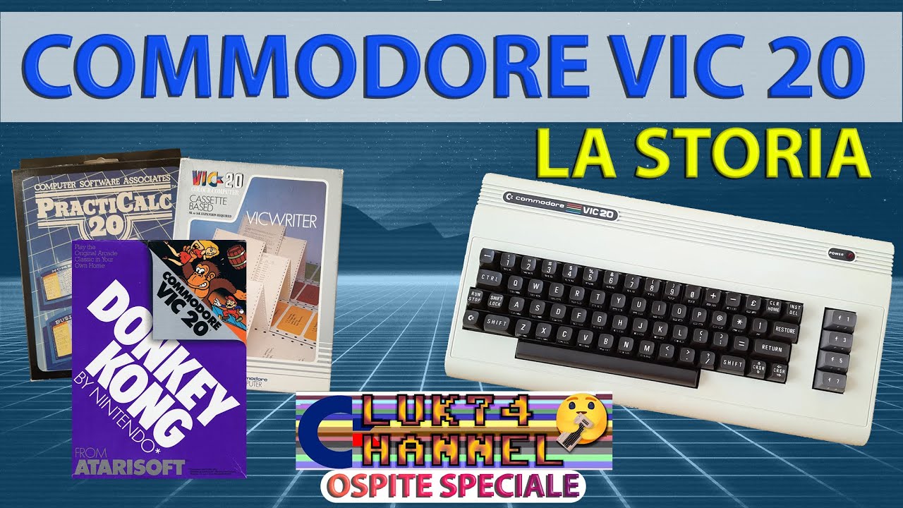 COMMODORE VIC 20, il computer per le masse @Luk74Channel