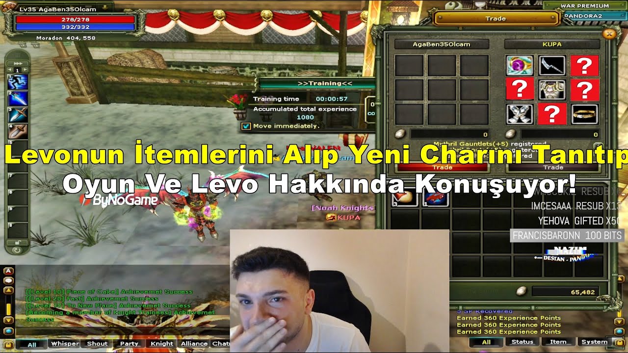 ZeitzquiN - Levonun Bıraktığı Charın İtemlerini Alıp | Yeni Charını Tanıtıyor! | Knight Online