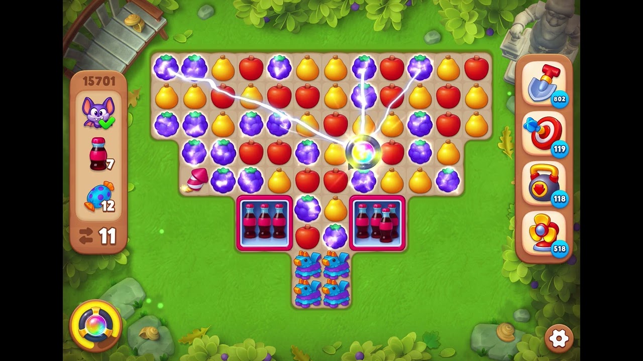 GardenScapes Level 15701 no boosters 