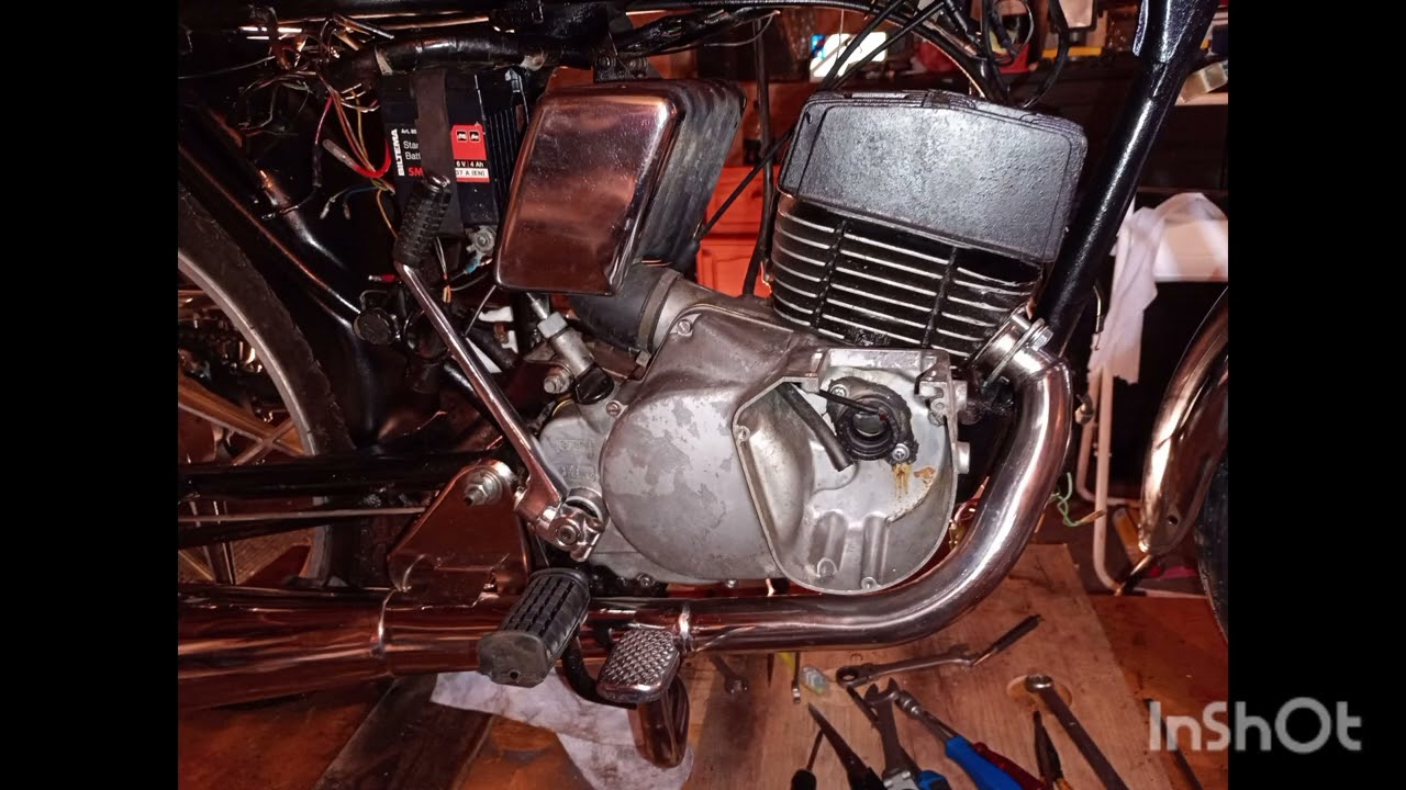 My latest Suzuki GP 100 project part 4