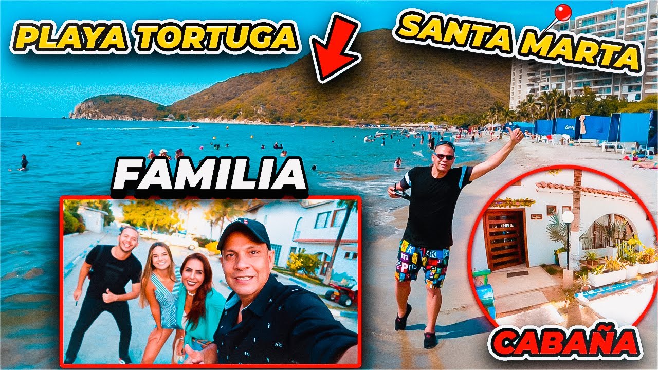 DESCUBRÍ LA PLAYA MAS BONITA DE SANTA MARTA☀️Colombia🇨🇴RECOMENDADA🎉