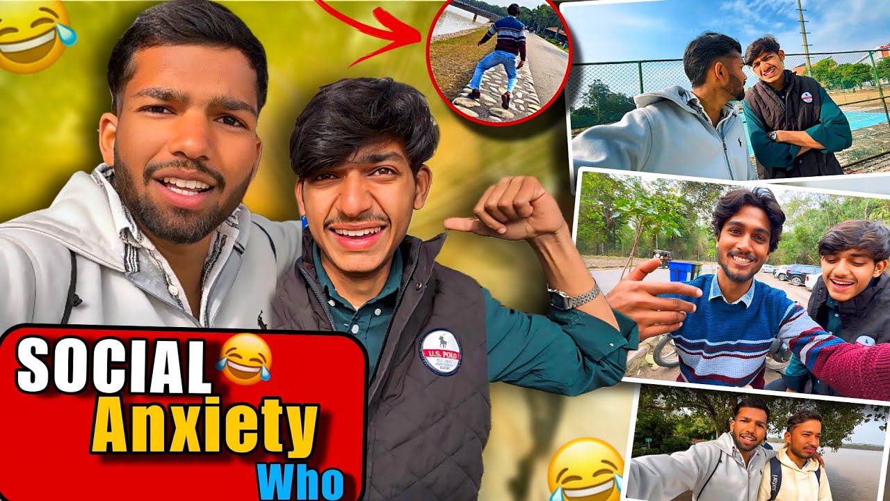 Social Anxiety 😱Vs Overconfident Friends😂 | and Tak Dakho|
