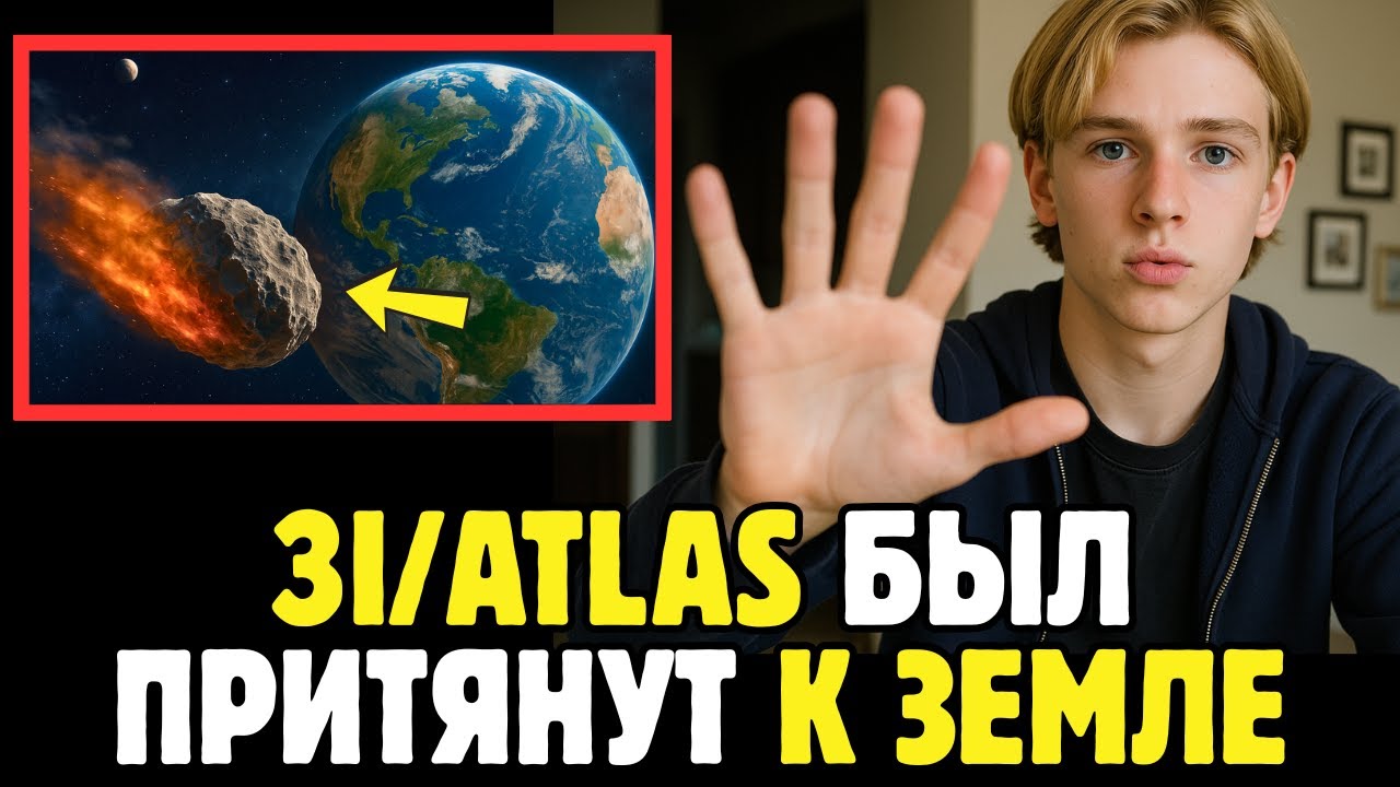 САМЫЙ УМНЫЙ МАЛЬЧИК В МИРЕ РАСКРЫВАЕТ: CERN ПРИВЛЁК 3IATLAS НА ЗЕМЛЮ!