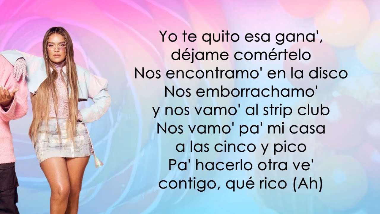 Ozuna, Karol G, Myke Towers - Caramelo Remix (Letra/Lyrics)