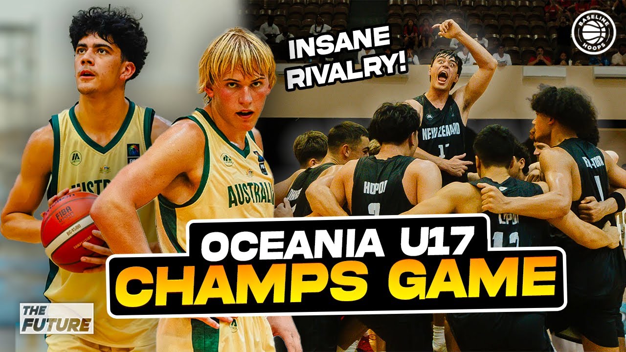Australia's BEST U17's battle New Zealand in HUGE RIVALRY Championship game!! | Full Highlights