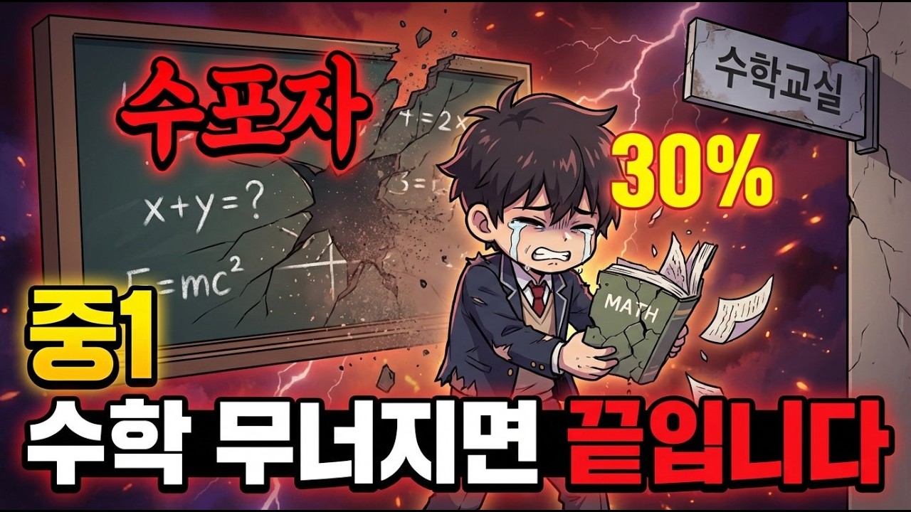 중1 수학은 무엇이 어렵고,무엇을 채워야 하는가?