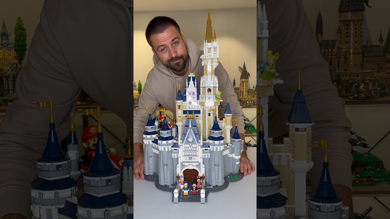 LEGO Disney Castle from 2016 REVIEW! 🏰🧚🏻&zwj;♀️#lego #disney #legodisney #disneycastle
